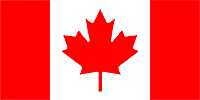 Fahrer Flagge: Kanada