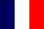 Fahrer Flagge: Frankreich