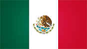 Fahrer Flagge: Mexiko