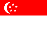 Rennen Flagge: Großer Preis von Singapur / Singapur