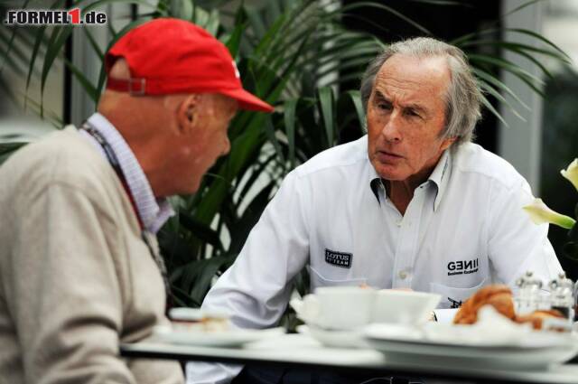 Jackie Stewart und Niki Lauda sind sich einig: Hamilton hat Schuld am Crash