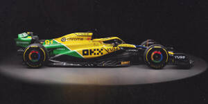 Foto zur News: Der McLaren MCL38 im Design von Ayrton Senna