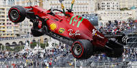 Galerie: In Bildern: Charles Leclercs Crash in Monaco