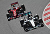 Foto zur News: Neuer Turbo: Hamilton fürchtet Ferrari mehr als Rosberg