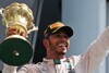 Foto zur News: Trotz Ausritt: Hamilton feiert dritten Silverstone-Sieg in