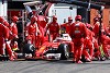 Foto zur News: Kimi on fire: Darum rauchte es bei Räikkönen im Auto
