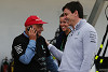 Foto zur News: Toto Wolff und Niki Lauda: So raufte sich das Duo zusammen