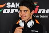 Foto zur News: Force India fordert von Esteban Ocon: Perez ärgern!