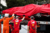 Foto zur News: Formel-1-Tests 2017: Räikkönens Ferrari kreiselt nach Defekt