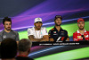 Foto zur News: PK-Spaß in Australien: Formel-1-Stars spotten über Honda