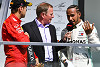Foto zur News: Lewis Hamilton über Vettel-Ausritt: &quot;Hätte genau das Gleiche