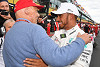 Darum schaut sich Hamilton oft seine alten Nachrichten von Lauda an