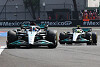 George Russells schlechter Start: Habe auf Hamilton Rücksicht genommen
