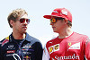 Foto zur News: Vettel #AND# Räikkönen: Misere hält an