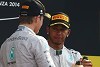 Foto zur News: Hamilton lobt Rosbergs mentale Stärke