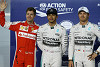 Foto zur News: Formel-1-Qualifying Bahrain 2015: Hamilton vor Vettel