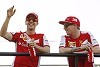 Foto zur News: Sebastian Vettel: Verbleib von Räikkönen wäre gut fürs Team