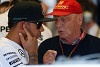 Foto zur News: Lewis&#039; Hamiltons Rat an Niki Lauda: Trag kein Braun!