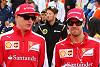 Foto zur News: &quot;Um die Meinung gefragt&quot;: Vettel begrüßt Räikkönen-Vertrag
