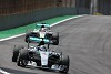 Foto zur News: Vorteil Rosberg: Hamilton hat &quot;nicht absichtlich
