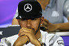 Foto zur News: Schlechtes Vorbild im Netz: Lewis Hamilton verweigert Fragen