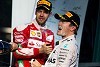 Foto zur News: Redet Mercedes Ferrari stark? Vettel: &quot;Sind nicht nahe