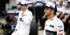 Foto zur News: Button: 2017er-McLaren wegen Verhandlungen nicht gesehen