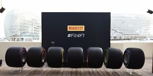 Foto zur News: Formel 1 2017: Pirelli zeigt alle Reifentypen