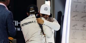 Foto zur News: Rosberg hofft auf gutes Verhältnis zu Hamilton: &quot;Fände ich