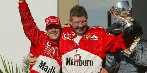 Foto zur News: Brawn über Schumacher: &quot;Eine wundervolle Persönlichkeit&quot;