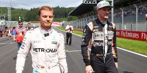 Foto zur News: Nico Hülkenberg: Rosberg hätte ruhig mal was sagen können