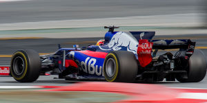 Foto zur News: Formel-1-Testabschluss: Toro Rosso kommt in Fahrt