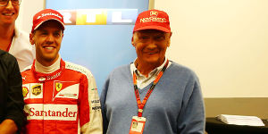 Foto zur News: Mercedes-Boss Lauda: Sebastian Vettel &quot;gar nicht unser Plan&quot;