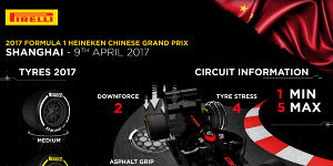 Foto zur News: Schanghai-Facts: Reifen, Strecke, DRS, FIA-Kommissare