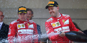Foto zur News: Ferrari bekommt Traumresultat: Stand Vettel-Sieg vorher