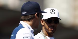 Foto zur News: Mit Lance Stroll: Lewis Hamilton hat einen Freund!