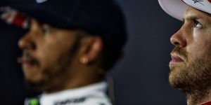 Foto zur News: Vettel spielt Hamilton-Platztausch herunter: &quot;Eine klare