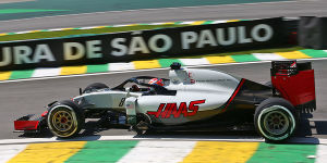 Foto zur News: Notfalls mit Kotztüte: Haas will Grosjean bei Halo helfen