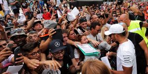 Foto zur News: Von wegen im Land des Feindes: Lewis Hamilton liebt Monza