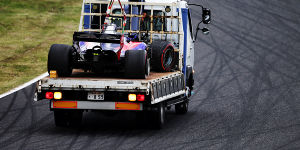 Foto zur News: Formel 1 Japan 2017: Lange Unterbrechung wegen Sainz-Crash