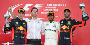 Foto zur News: Formel 1 Suzuka 2017: Hamilton fährt in Richtung WM-Titel!