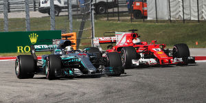 Foto zur News: Hamilton tönt nach Vettel-Manöver: &quot;Sowas tue ich im Schlaf&quot;