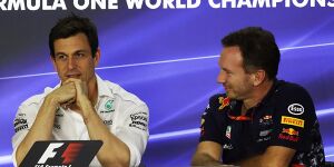 Foto zur News: Motorenstreit: Red-Bull-Teamchef stichelt gegen Mercedes