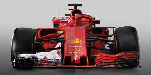 Foto zur News: Formel-1-Live-Ticker: Alter und neuer Ferrari im Vergleich