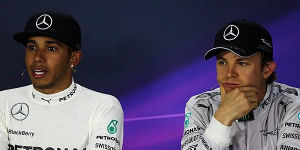 Foto zur News: Hamilton stiftet Verwirrung: Gab es Aussprache mit Rosberg?