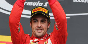 Foto zur News: &quot;Es war ein Geschenk&quot;: Ferrari will Podium nicht