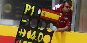 Foto zur News: Formel-1-Live-Ticker: Funkloch, kommen digitale Renntafeln?