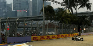 Foto zur News: Singapur: Hamilton Schnellster, aber starke Konkurrenz