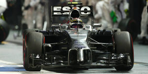 Foto zur News: Pannen-Rennen bei McLaren: Magnussen von Hitze gepeinigt
