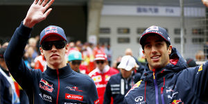 Foto zur News: Ricciardo hat Respekt vor Kwjat: &quot;Muss mich neu beweisen&quot;